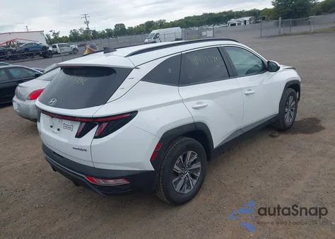 2023 Hyundai Tucson Hybrid Blue from USA, damaged, VIN KM8JBCA13PU097992